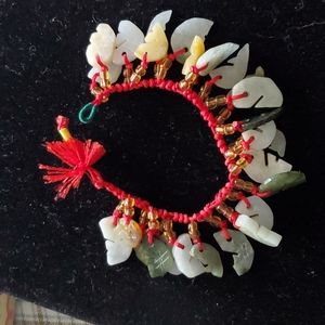 Jade charmed Asian Bracelet
